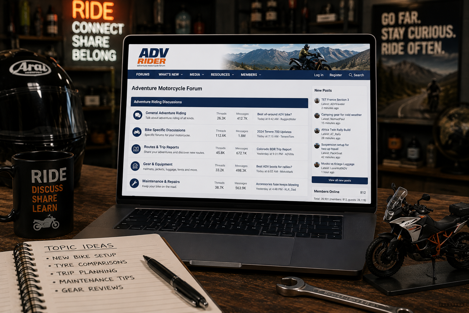 Forums — recommended rider resources